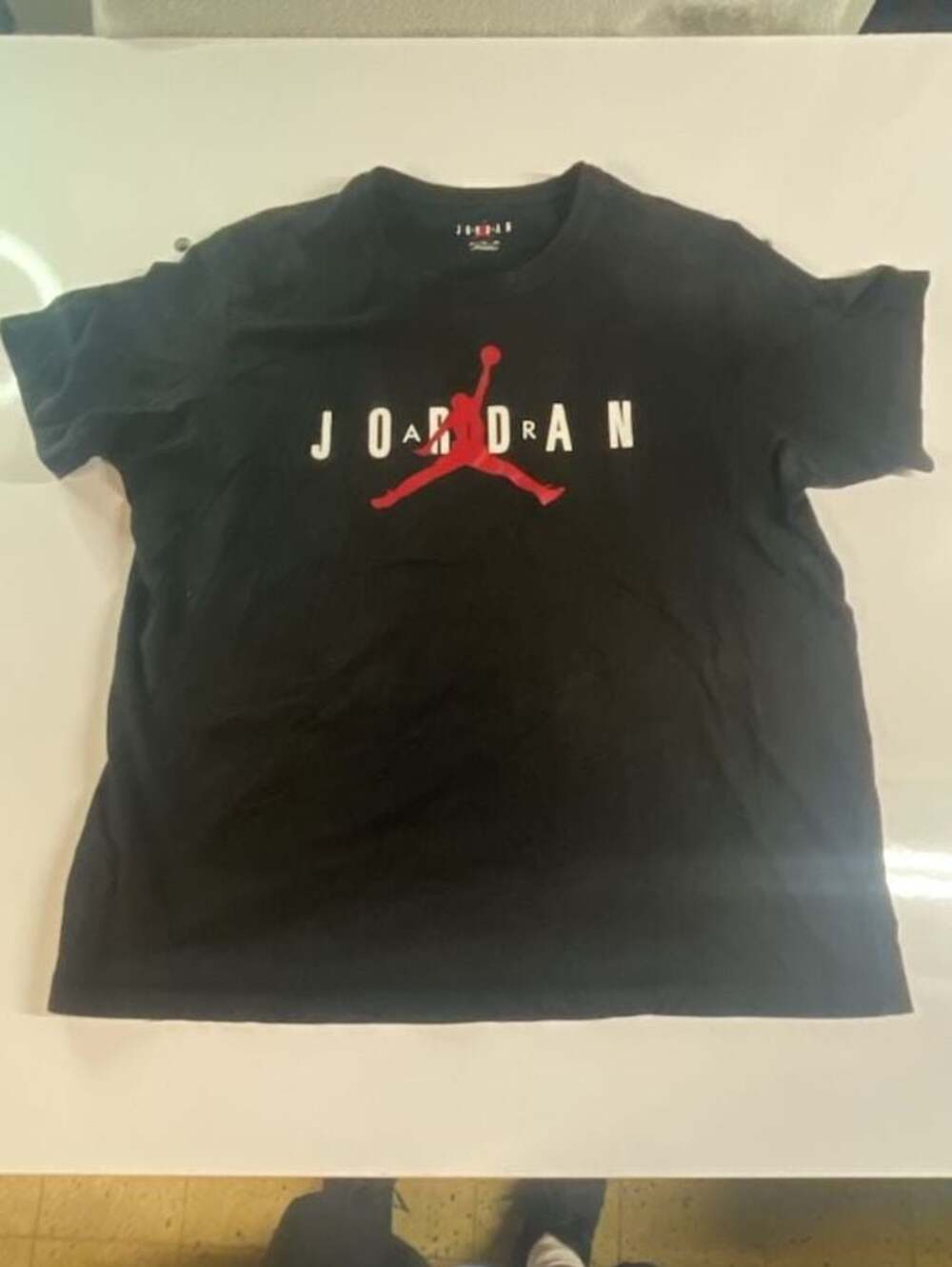 Jordan Jumpman Logo Graphic T-Shirt Black Size XXL